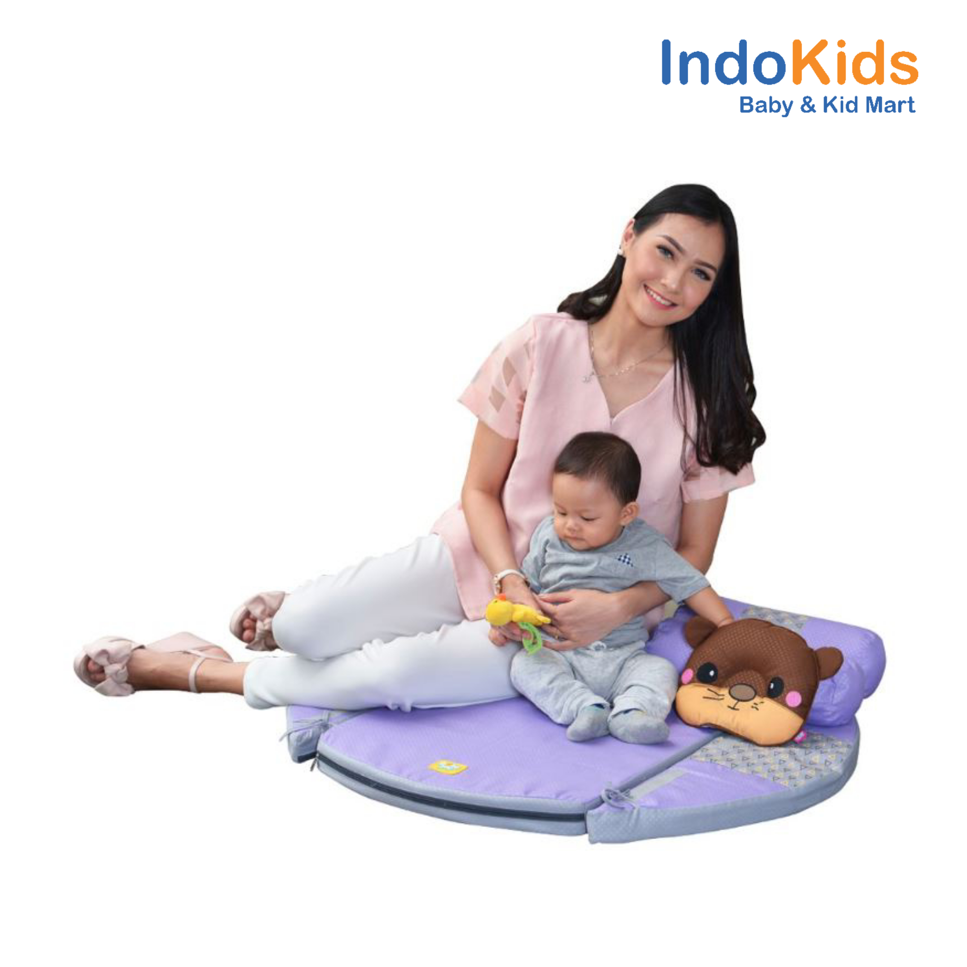 Baby Joy Kasur Bayi Kolam + Kelambu Bonnie Series BJK4013