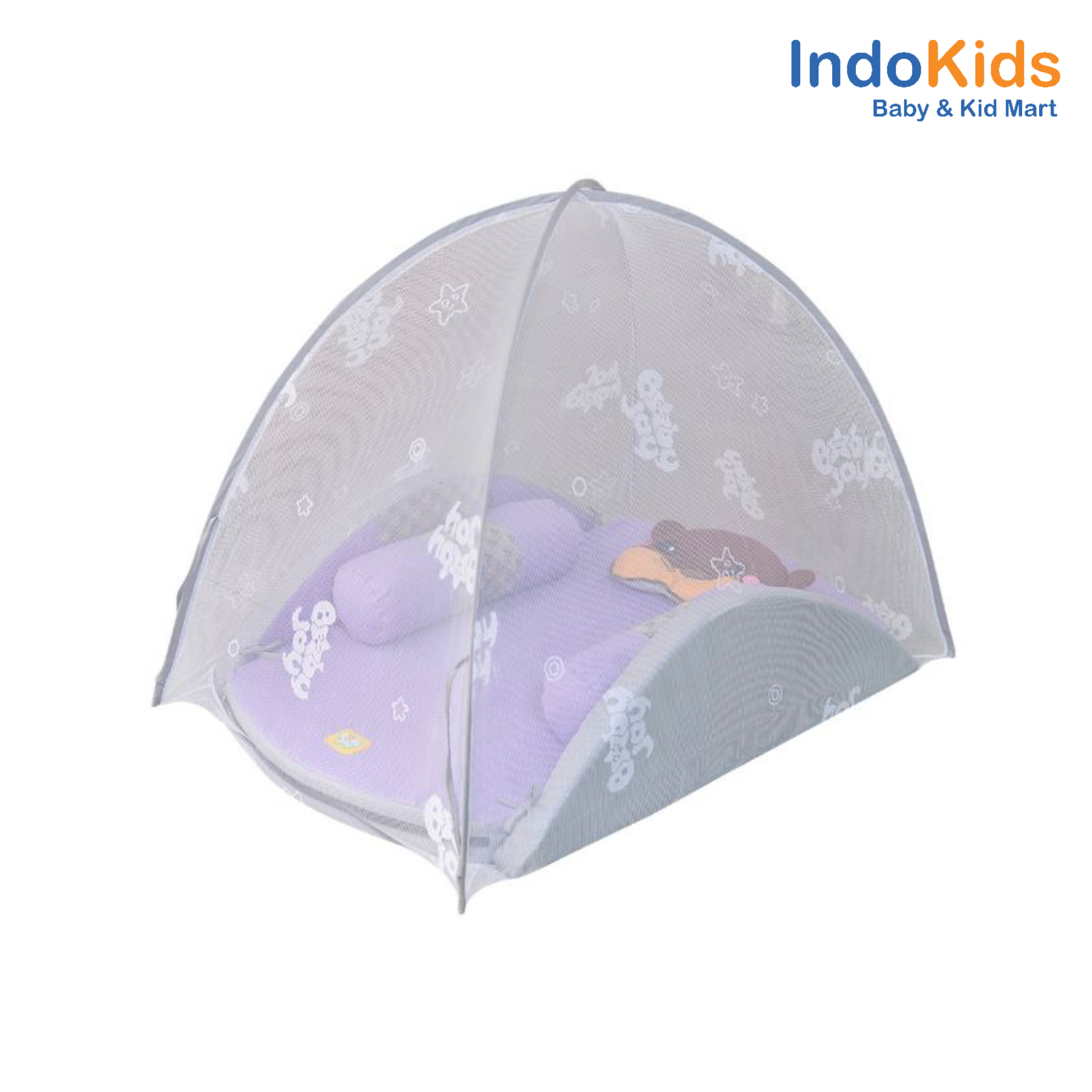 Baby Joy Kasur Bayi Kolam + Kelambu Bonnie Series BJK4013