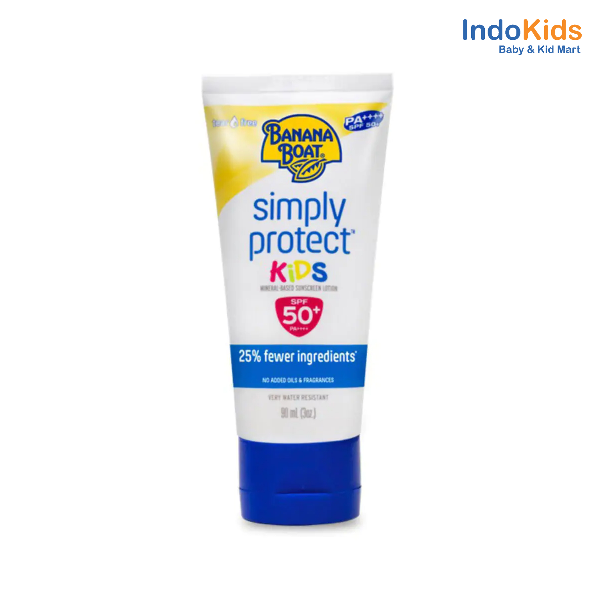 Banana Boat Simply Protect Kids Sunscreen Lotion SPF50+ 90ml