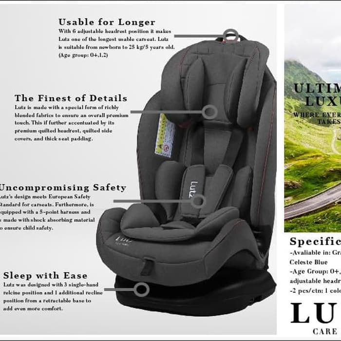 Baby Care Car Seat Lutz Granite