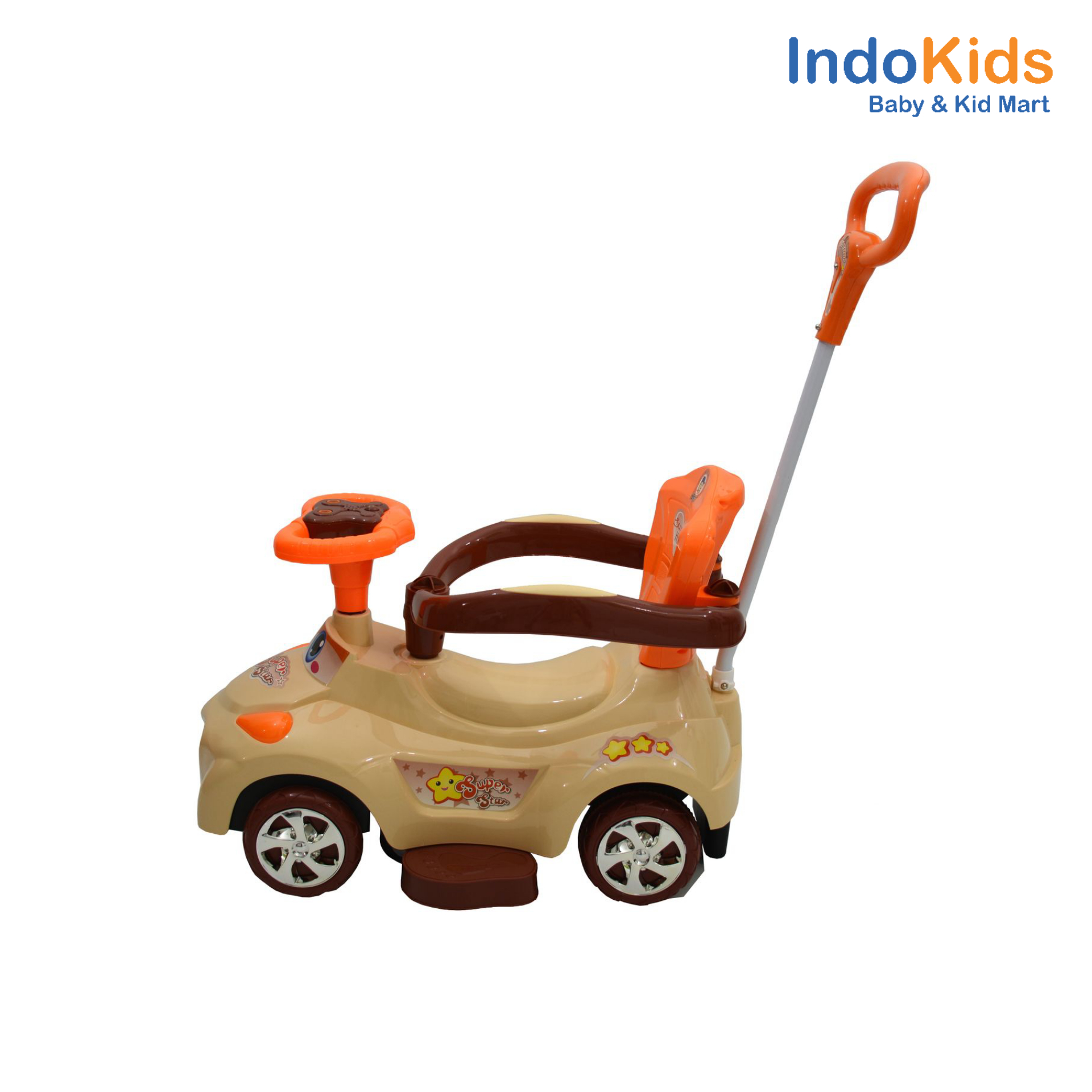Ride On Super Star Car Cokelat HT-5511