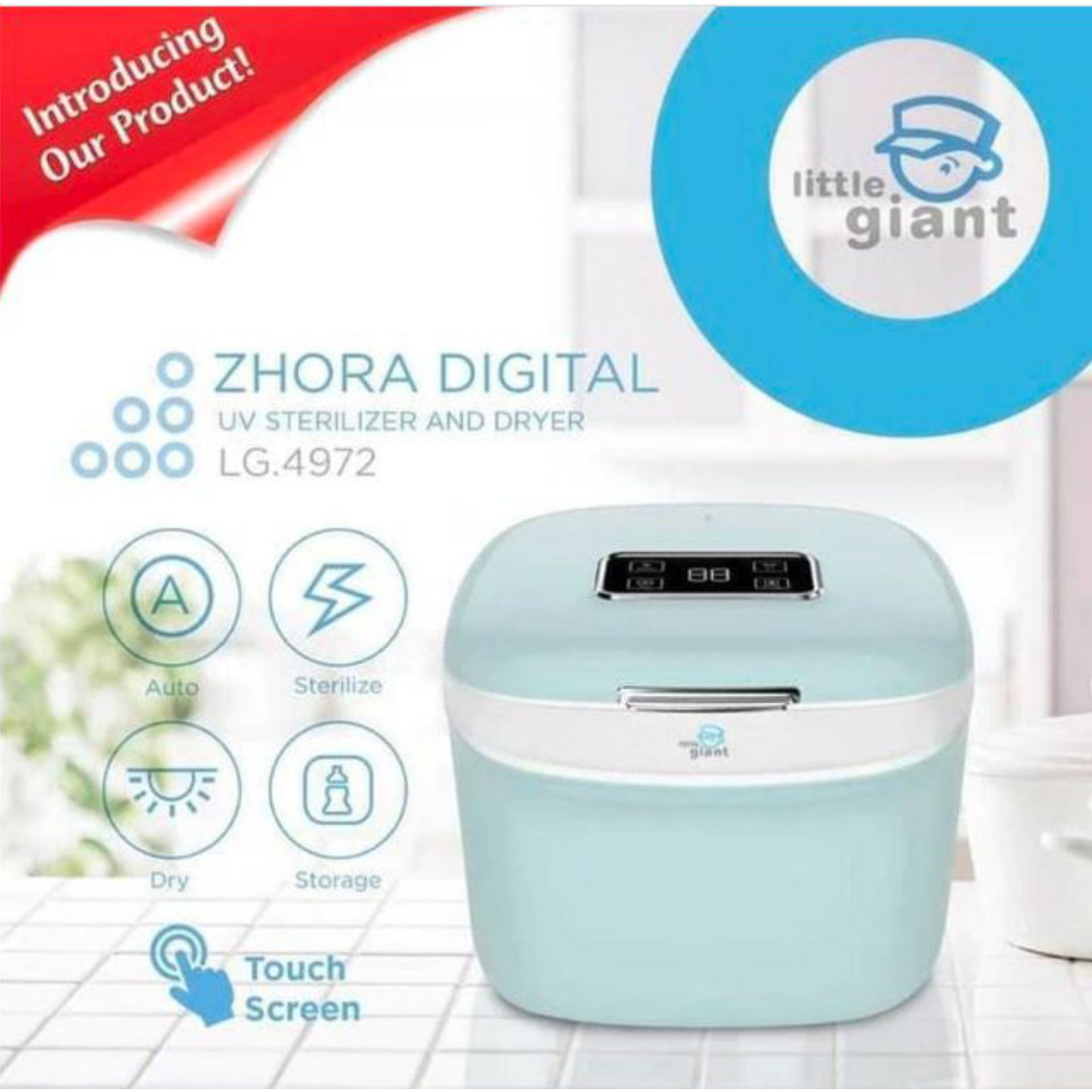 Little Giant Zhora Digital UV Sterilizer & Dryer LG4972