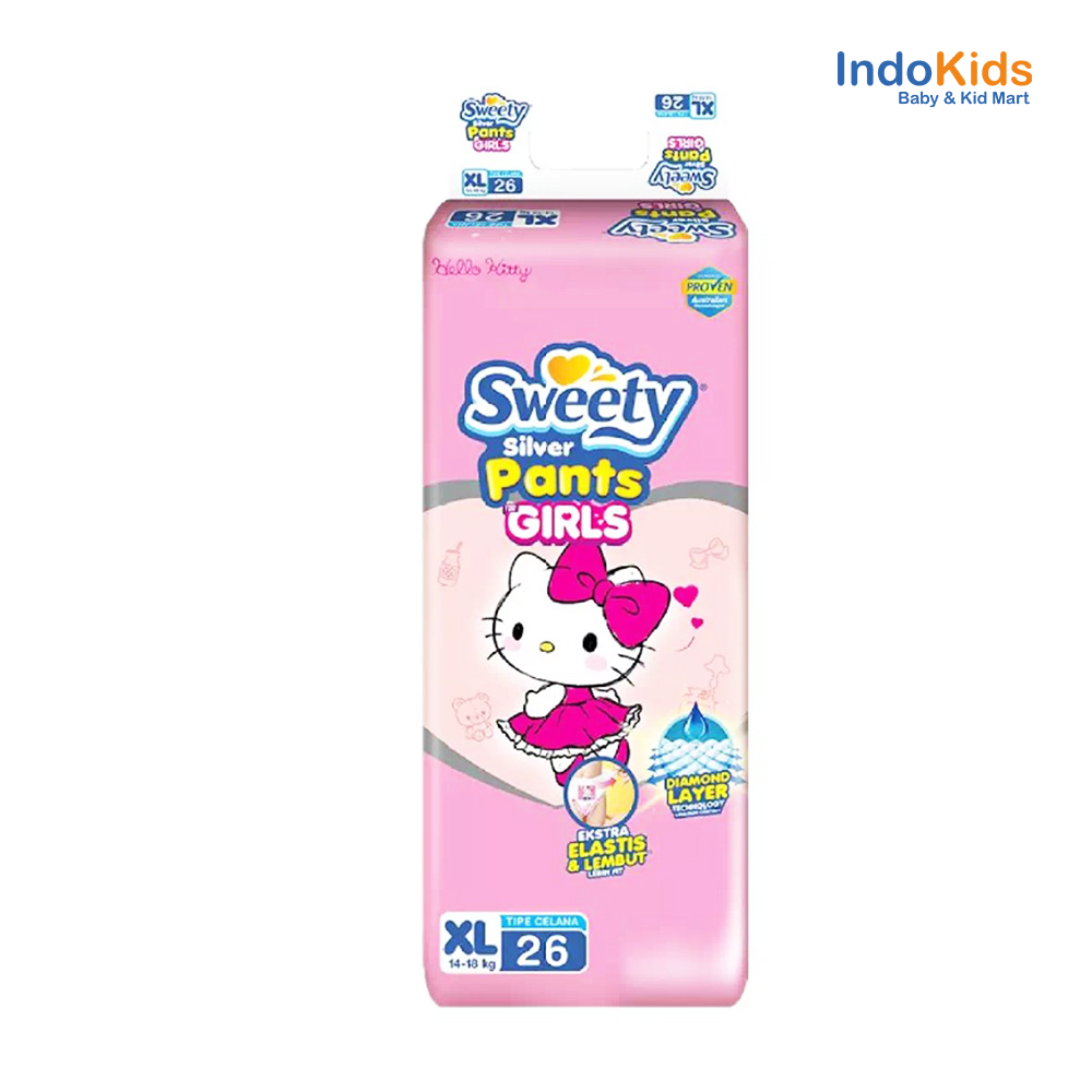 Sweety Silver Pants Girl XL26