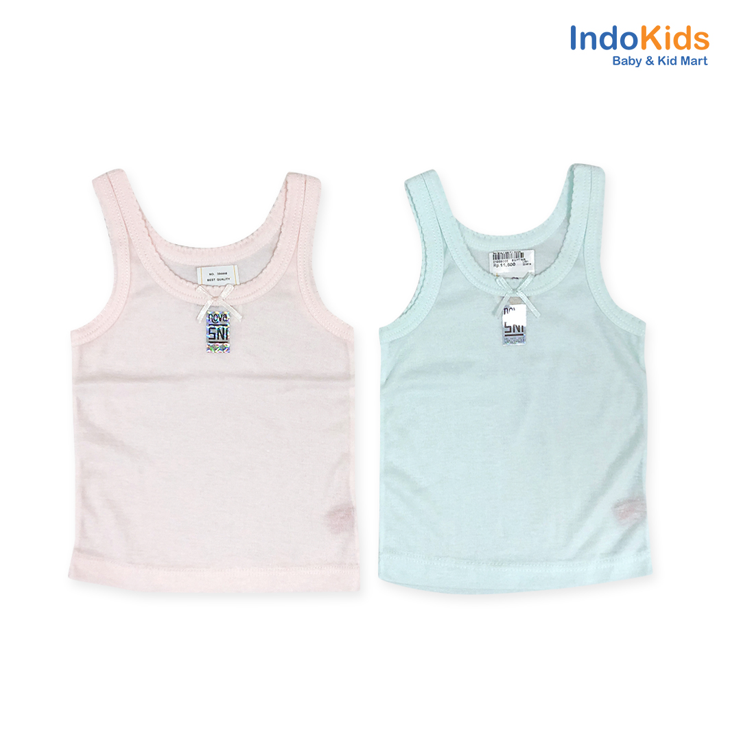 Singlet Bayi Perempuan Nova Warna