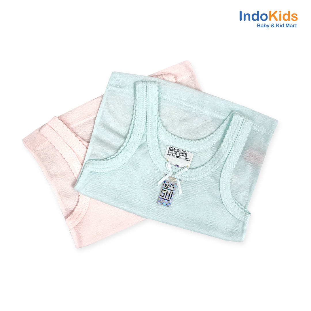 Singlet Bayi Perempuan Nova Warna