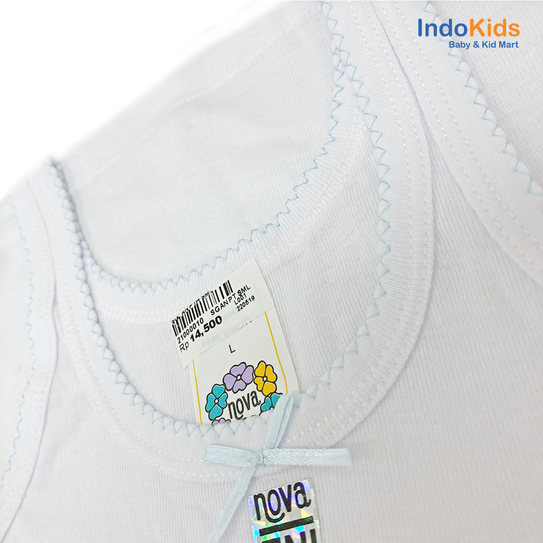 Singlet Anak Perempuan Warna Putih