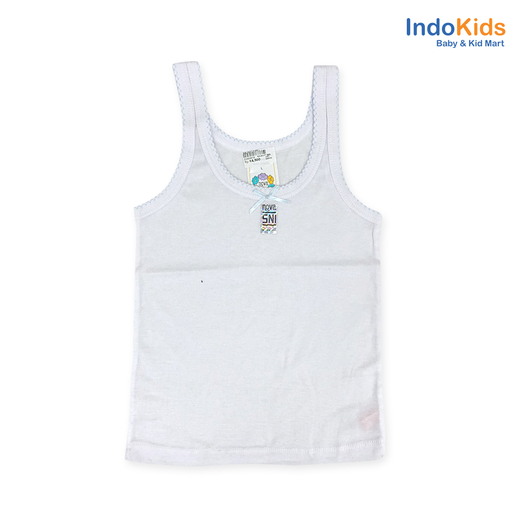 Singlet Anak Perempuan Warna Putih