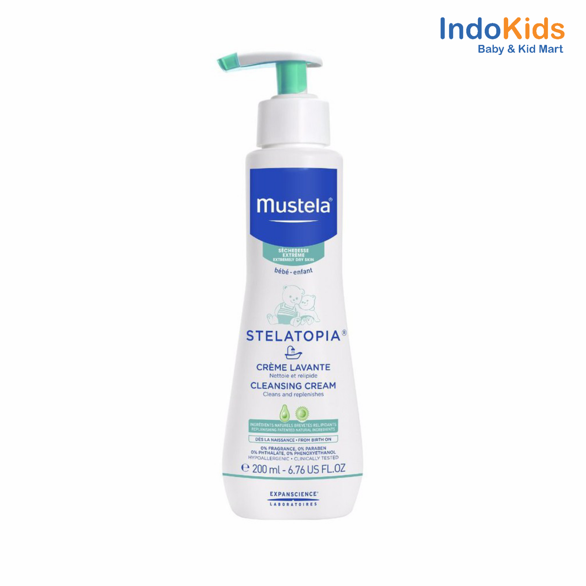 Mustela Stelatopia Cleansing Cream 200 ml