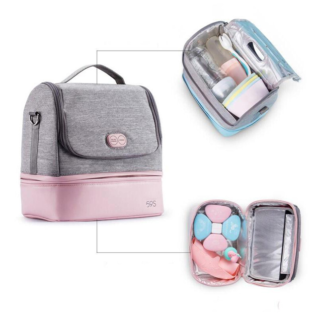 59S UVC LED Sterilizer Mommy Bag Blue (Tas Strerilizer Portable)
