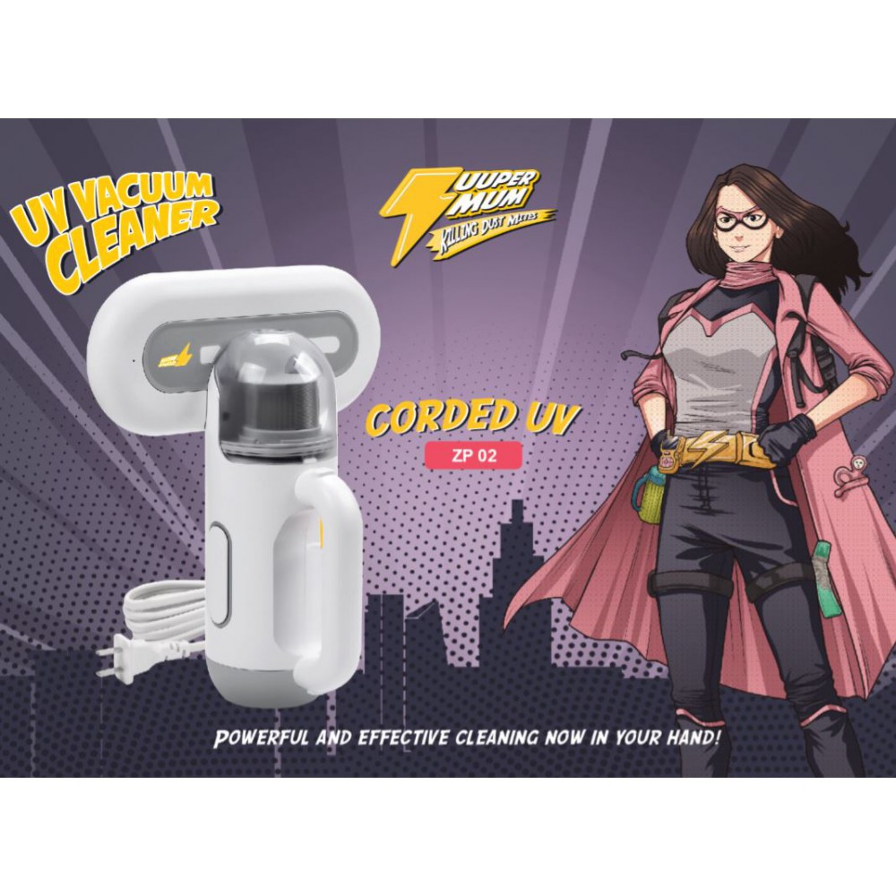 Vacuum Cleaner UV Dust Mites - Zuuper Mum ZP02 Kabel