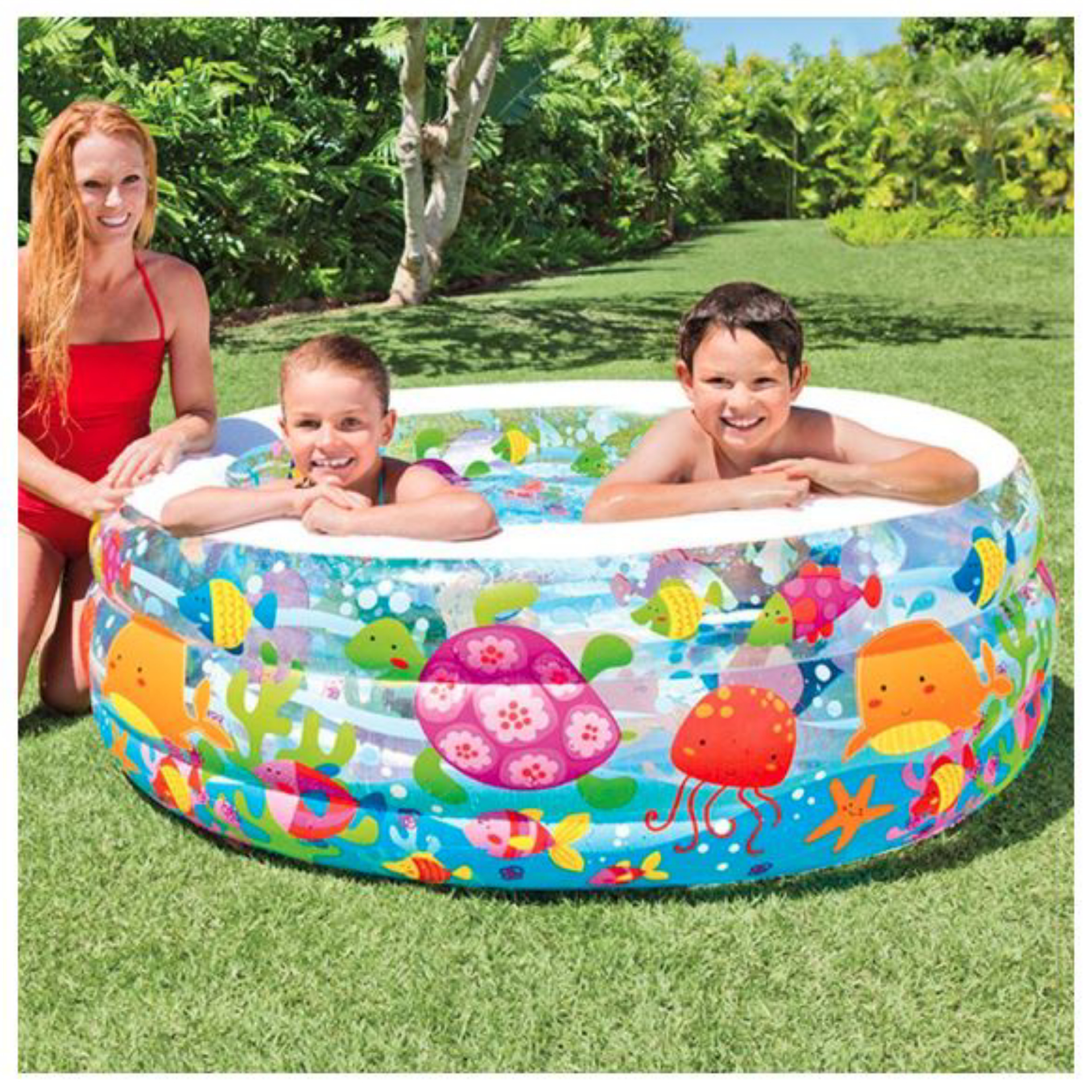 Intex Kolam Renang Aquarium Pool 58480