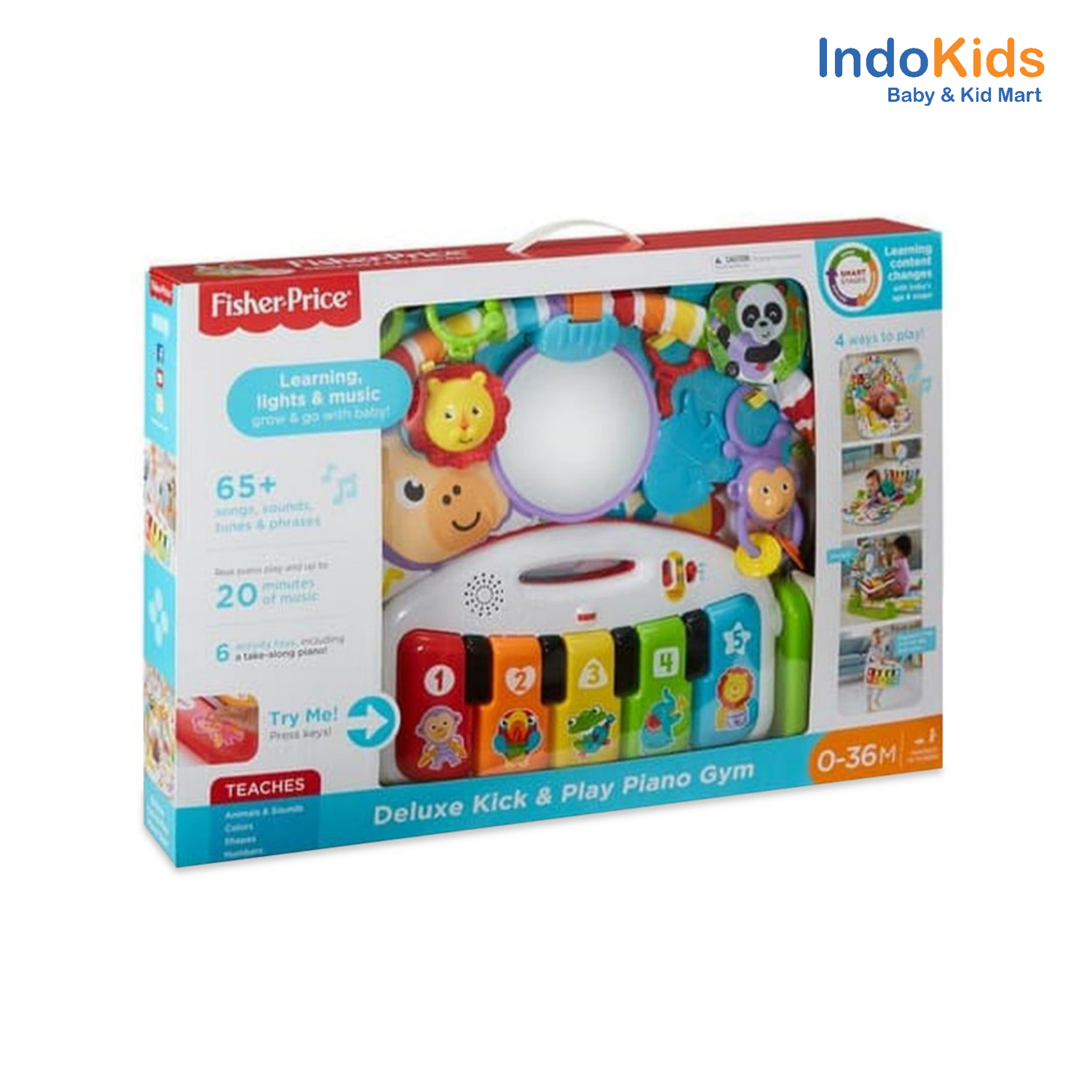 Fisher Price Deluxe Kick & Play Piano Gym