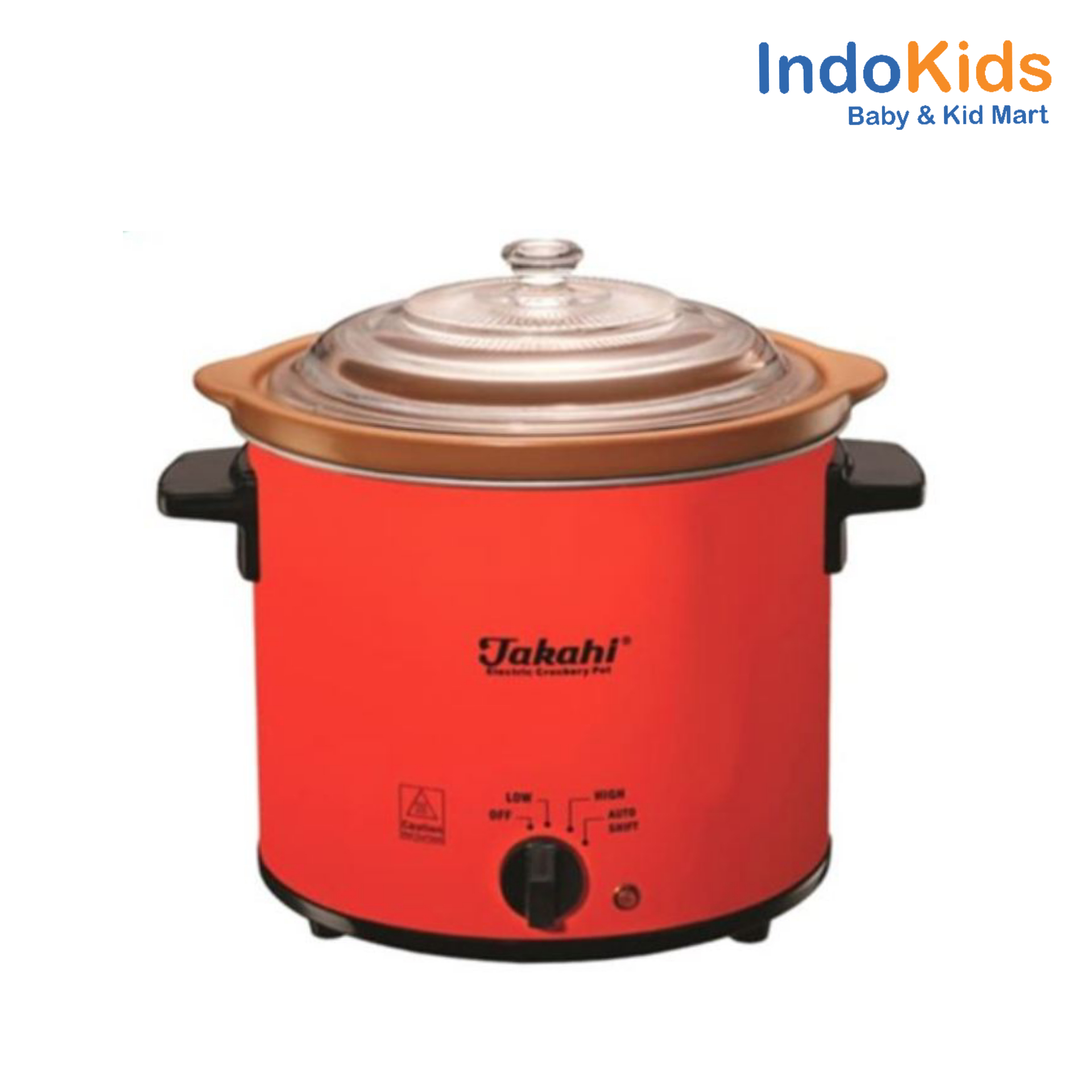 Takahi Slow Cooker - Electric Crockery Pot 1,2L