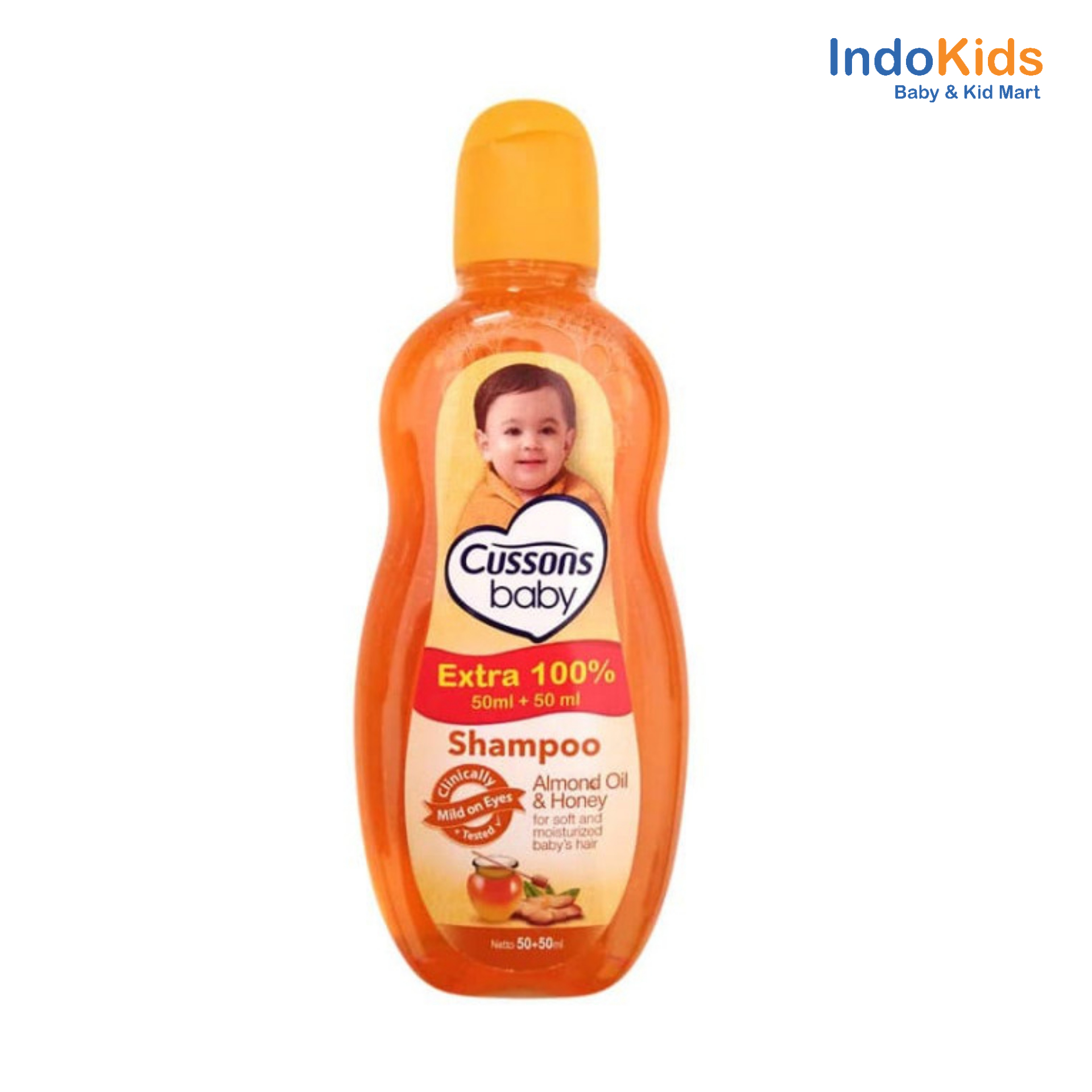 Cussons Baby Shampoo Almond Oil and Honey 50ml + 50ml 