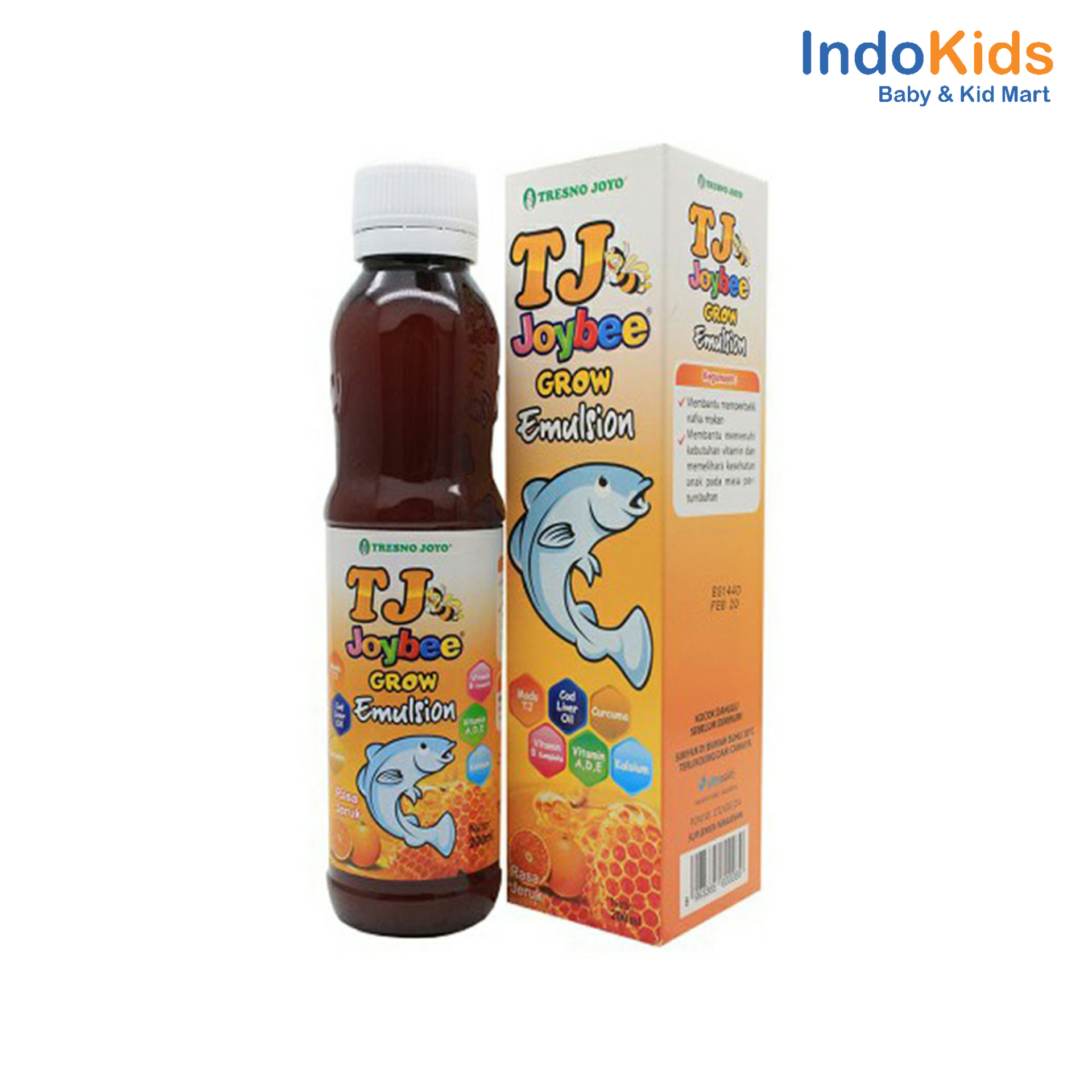 TJ Joybee Grow Emulsion Rasa Jeruk