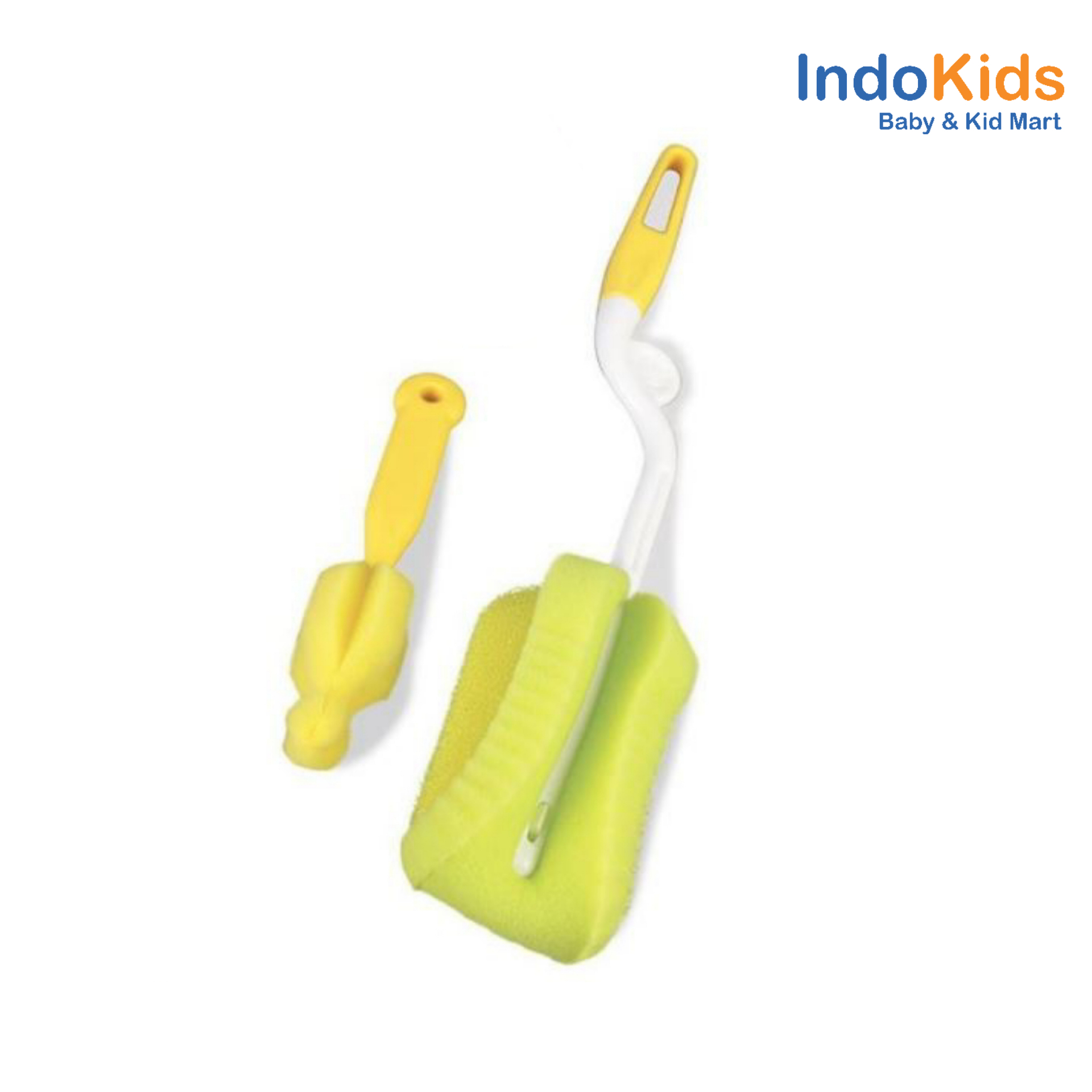 Baby Safe Sponge Bottle & Teat Brush 
