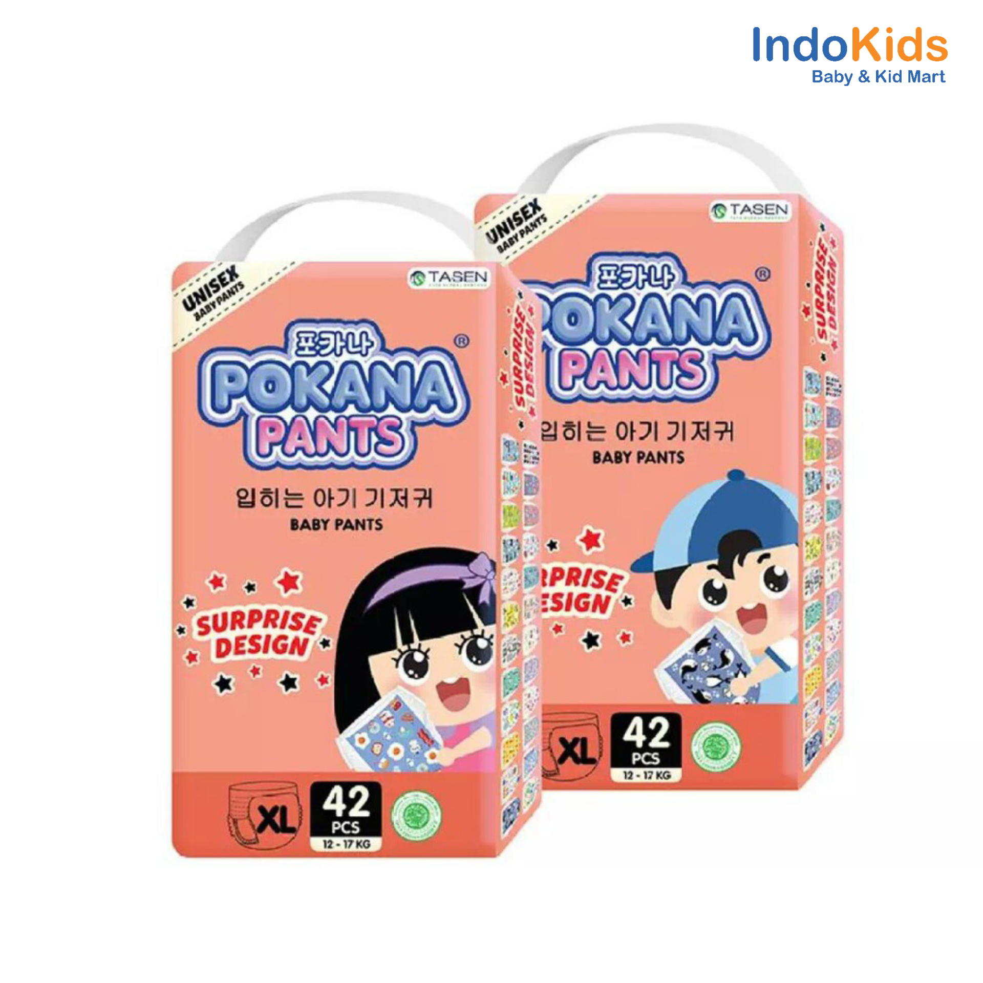 Pokana Mega Pack XL42 - Popok Bayi Celana