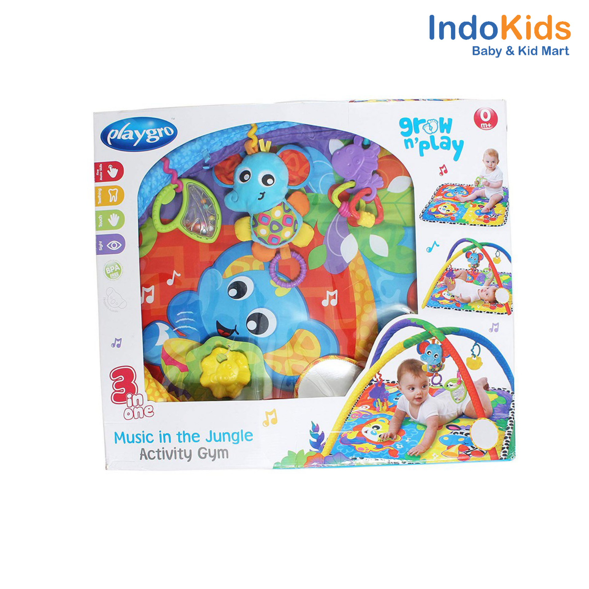 Playgro Music in the Jungle Activity Gym 