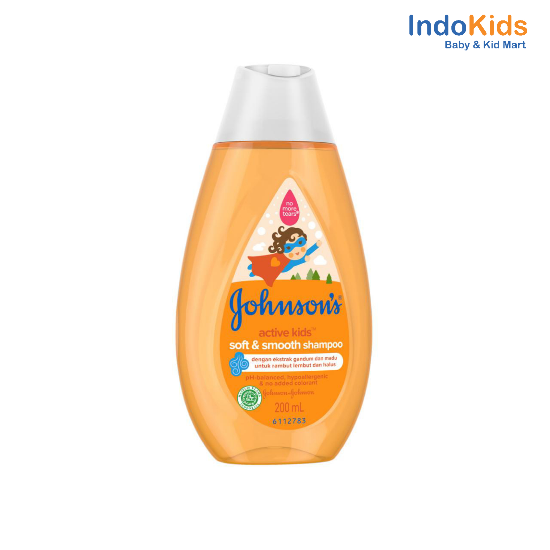 Johnsons Active Kids Soft and Smooth Shampoo 200ml