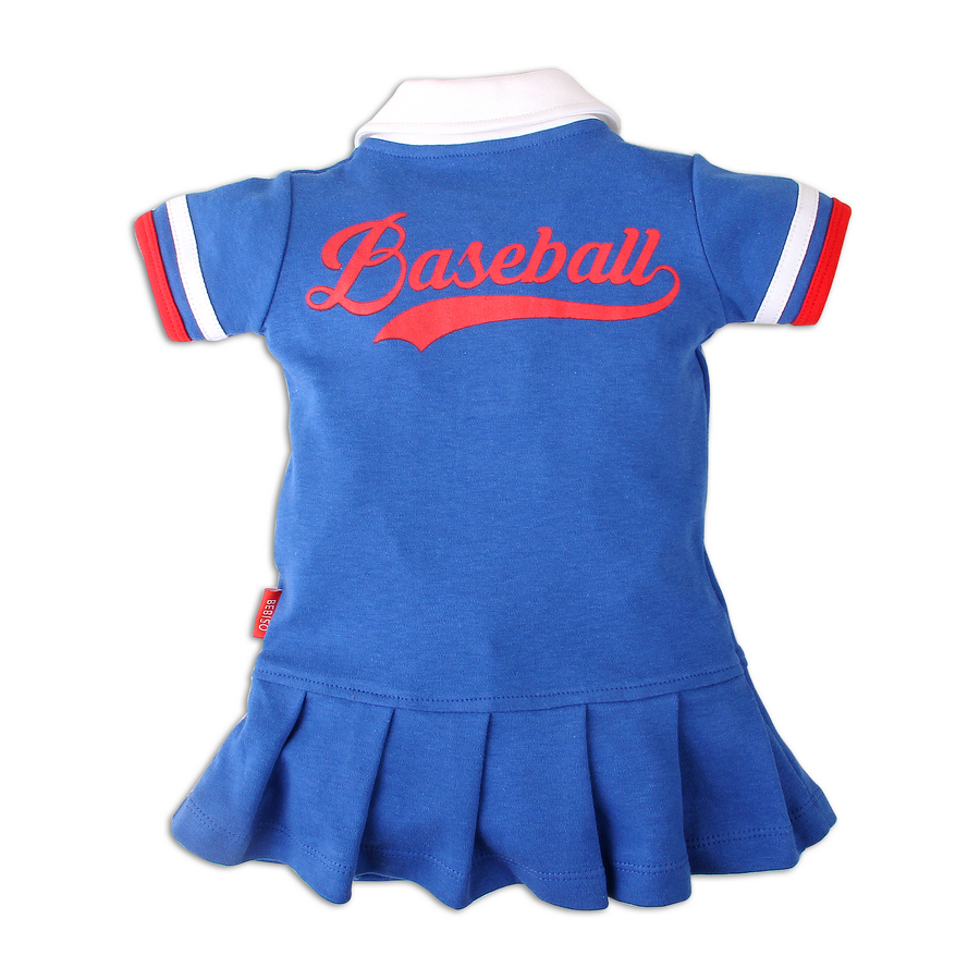 Dress Baseball Berkerah