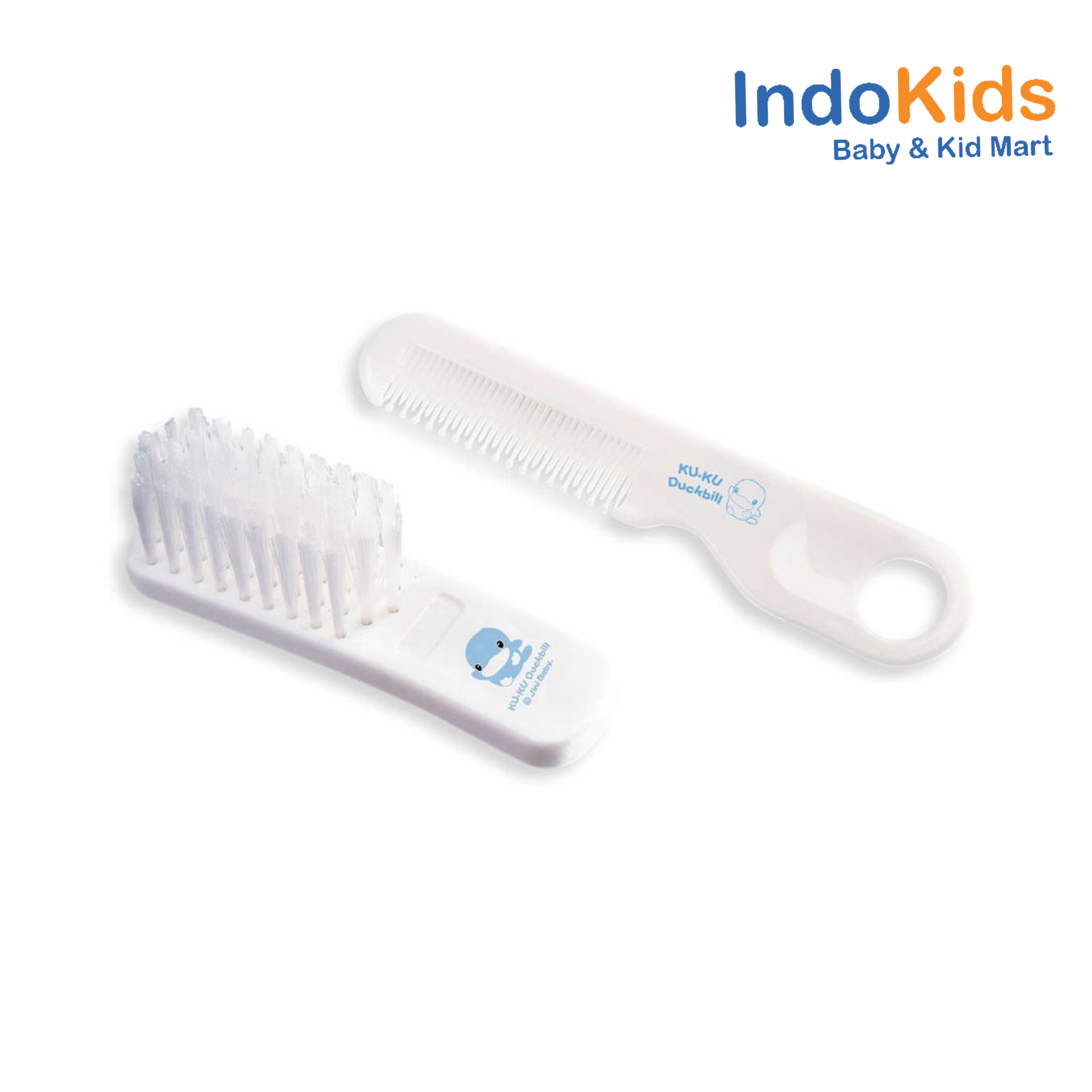 Kuku Duckbill Hairbrush and Comb