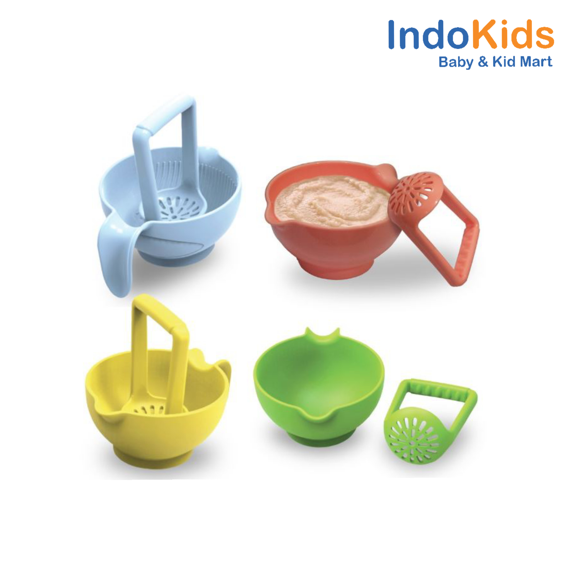 Baby Safe Food Masher Bowl
