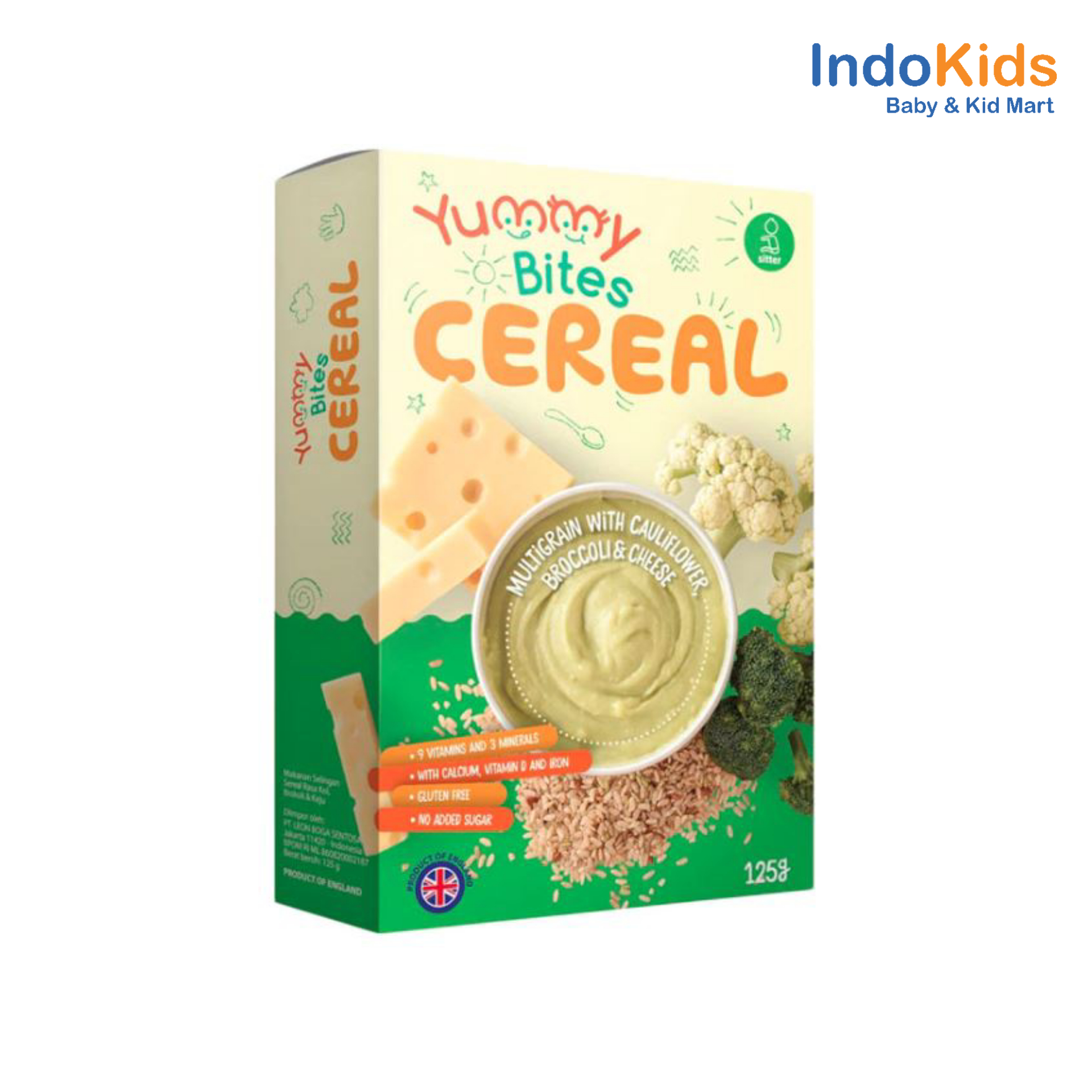 Yummy Bites Cereal Multigrain Cauliflower Broccoli & Cheese