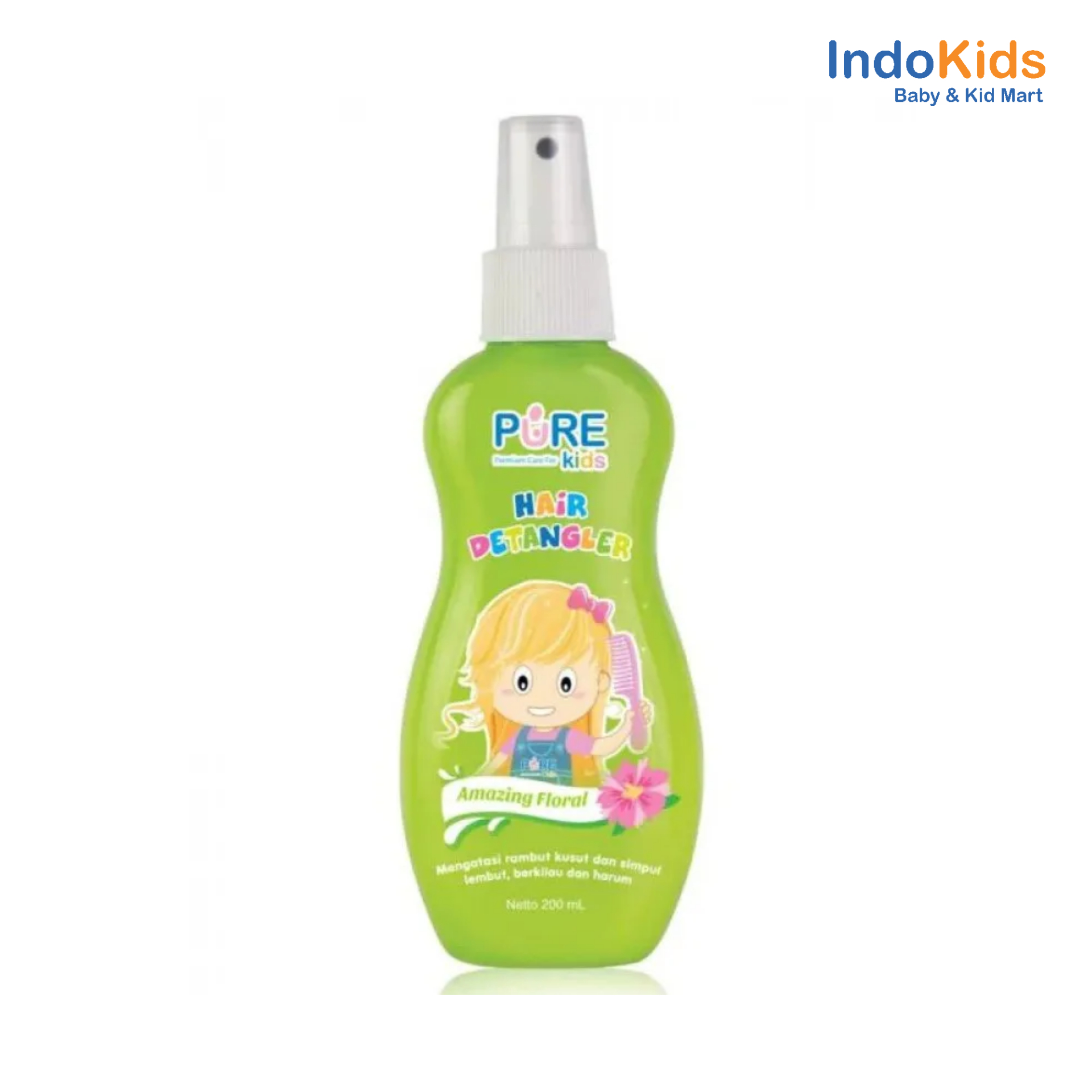 Pure Kids Hair Detangler Amazing Floral 200 ml