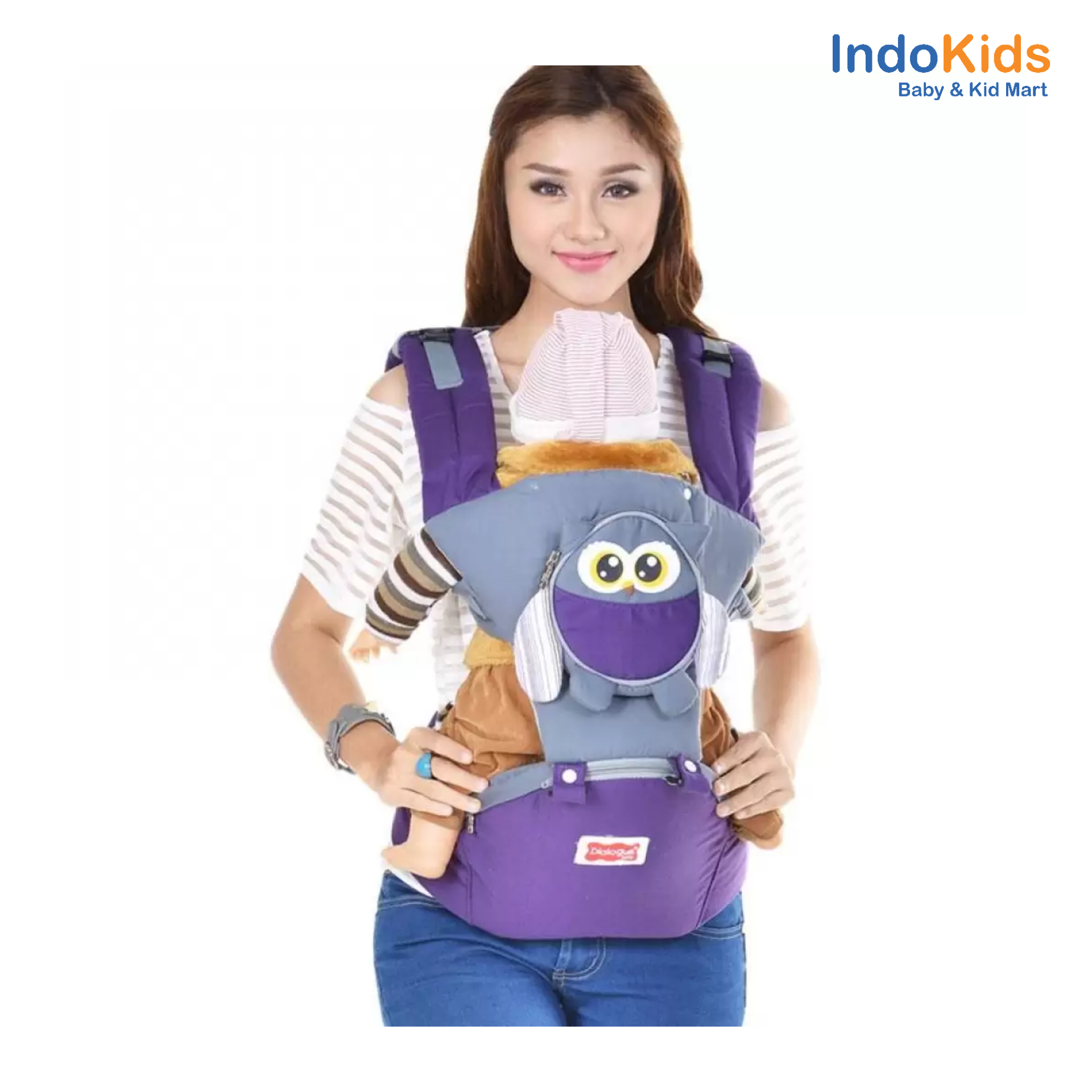 Dialogue Baby Gendongan Hipseat Owl Series DGG1006