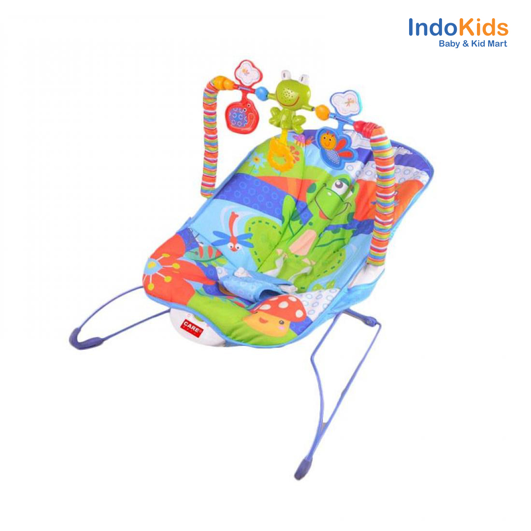 Care Baby Deluxe Bouncer Blue