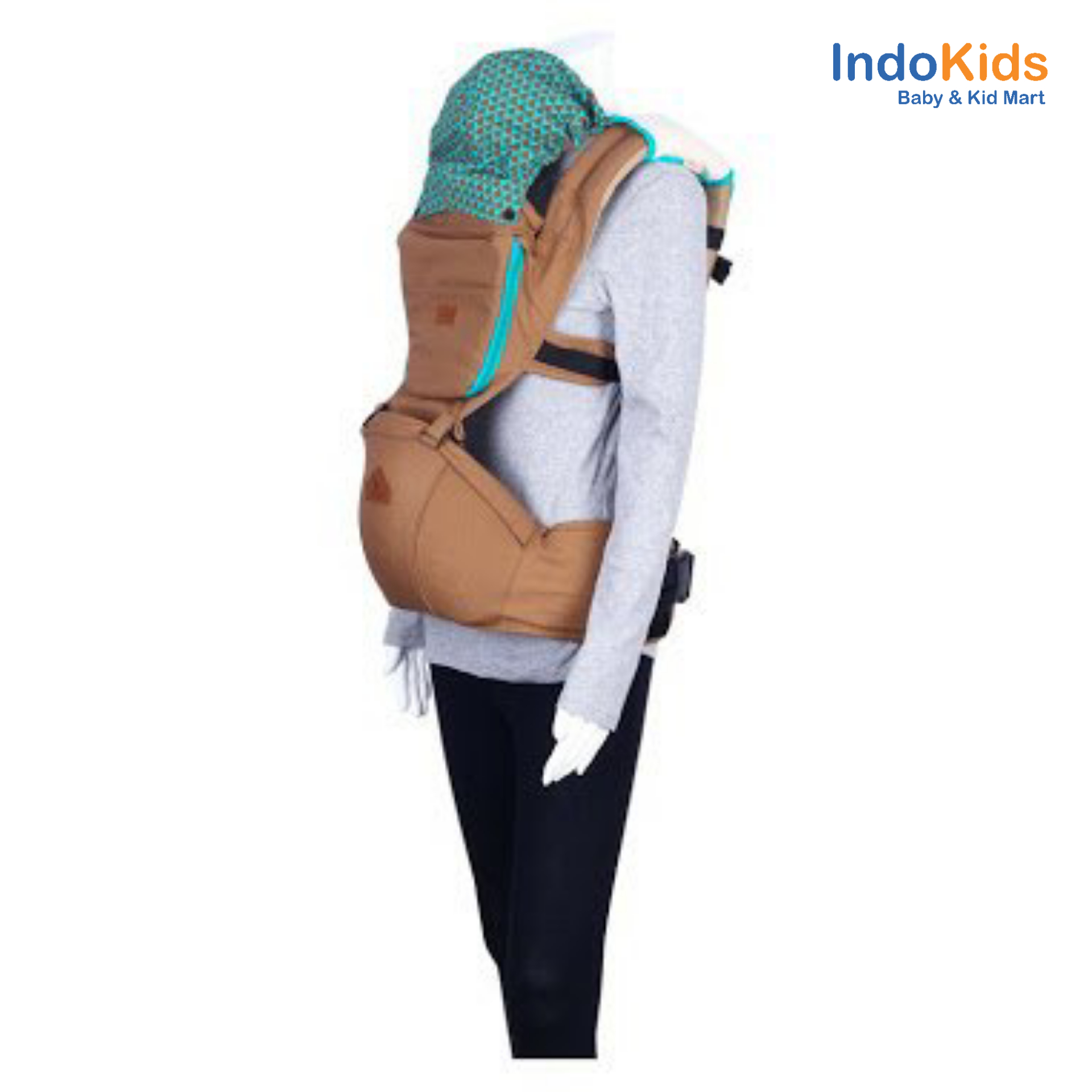 i-Angel Josh Brown Hip Seat Carrier - Gendongan Bayi 